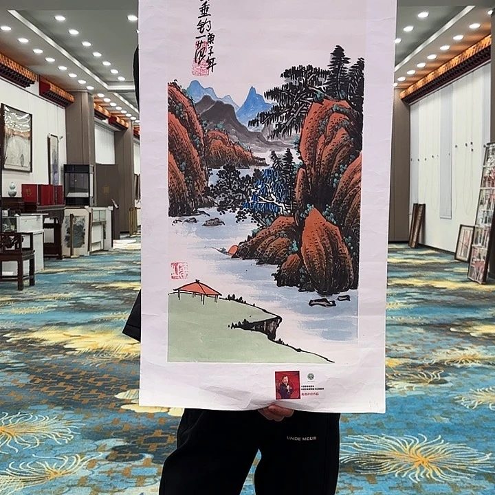 国画姜国华先生国际原作