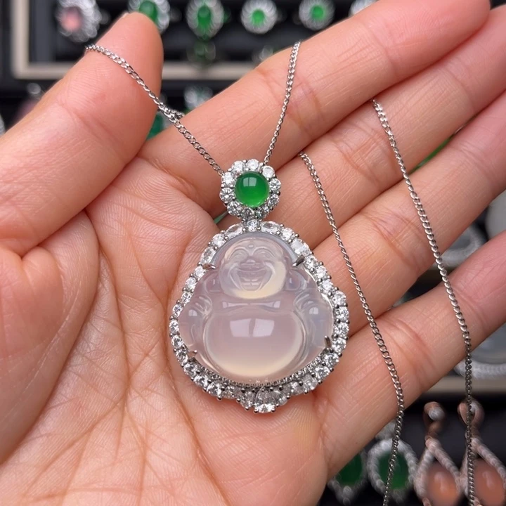 玛瑙/玉髓合金颈饰