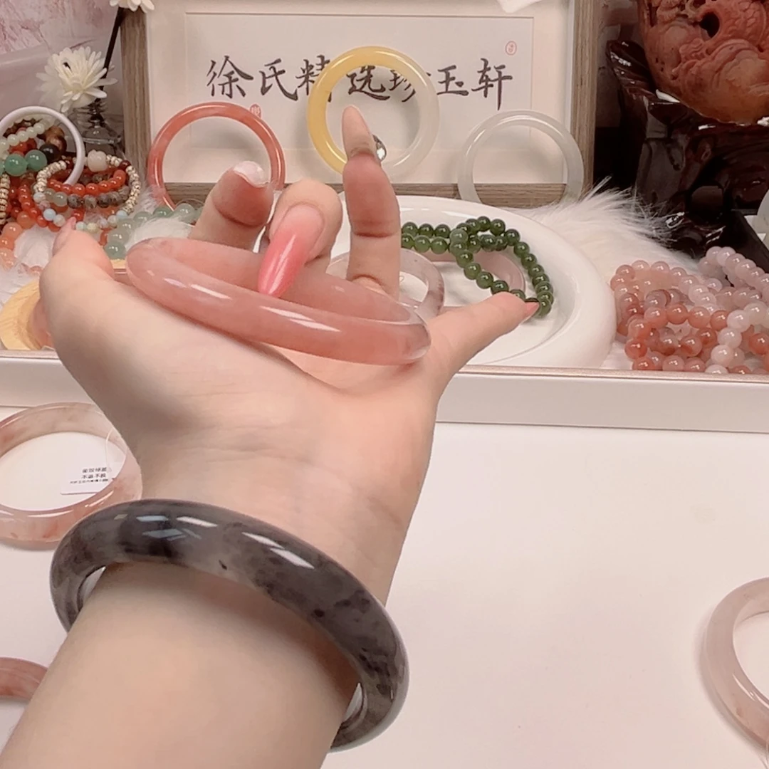 未镶嵌手镯石英质玉梦*场