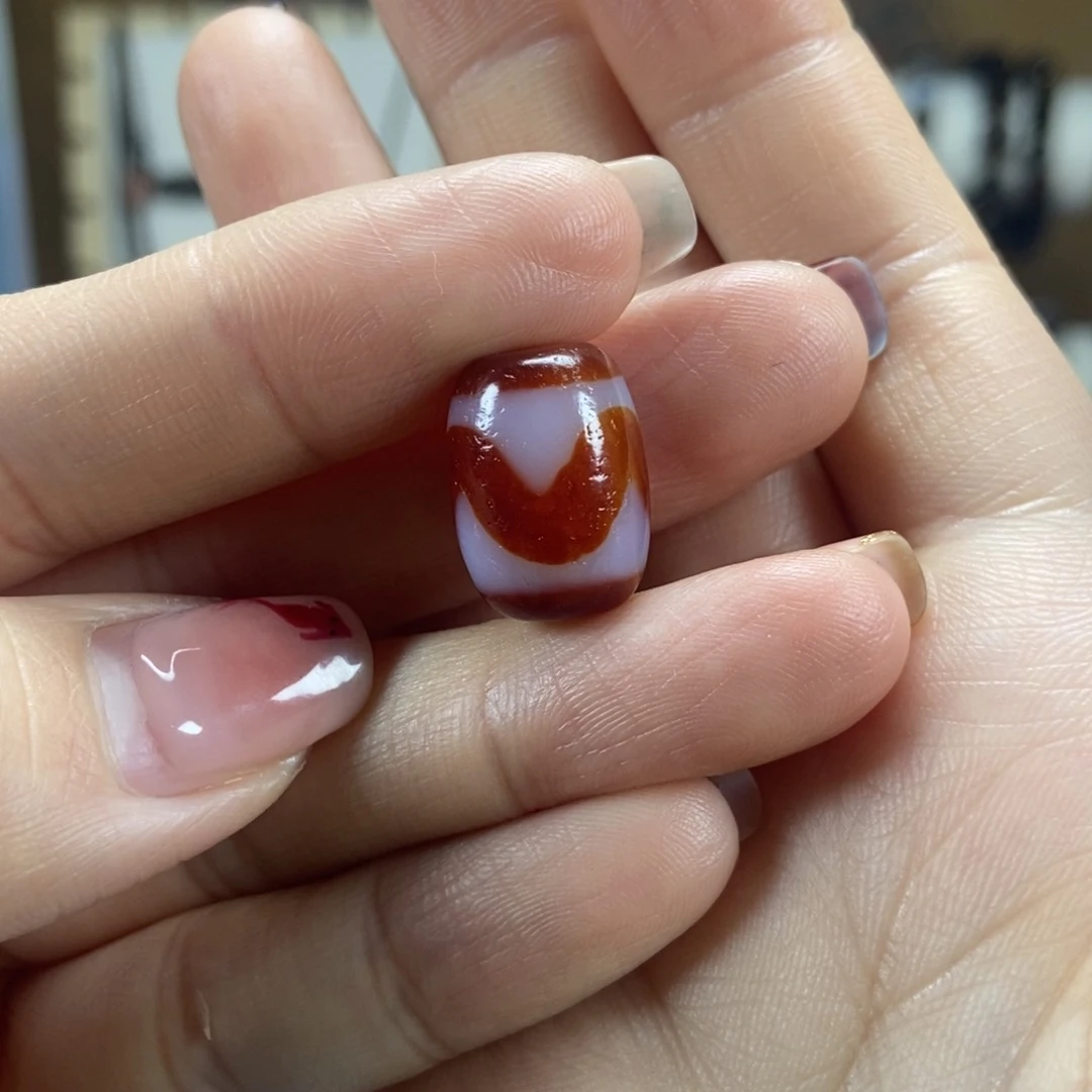 玛瑙/玉髓牙牙未镶嵌