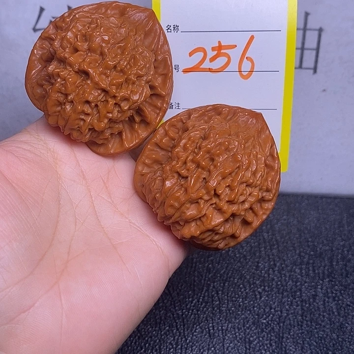 文玩核桃把件256/48.5官帽