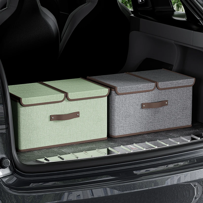 汽车后备箱收纳箱折叠车载储物箱多功能车用置物箱大整理箱必备