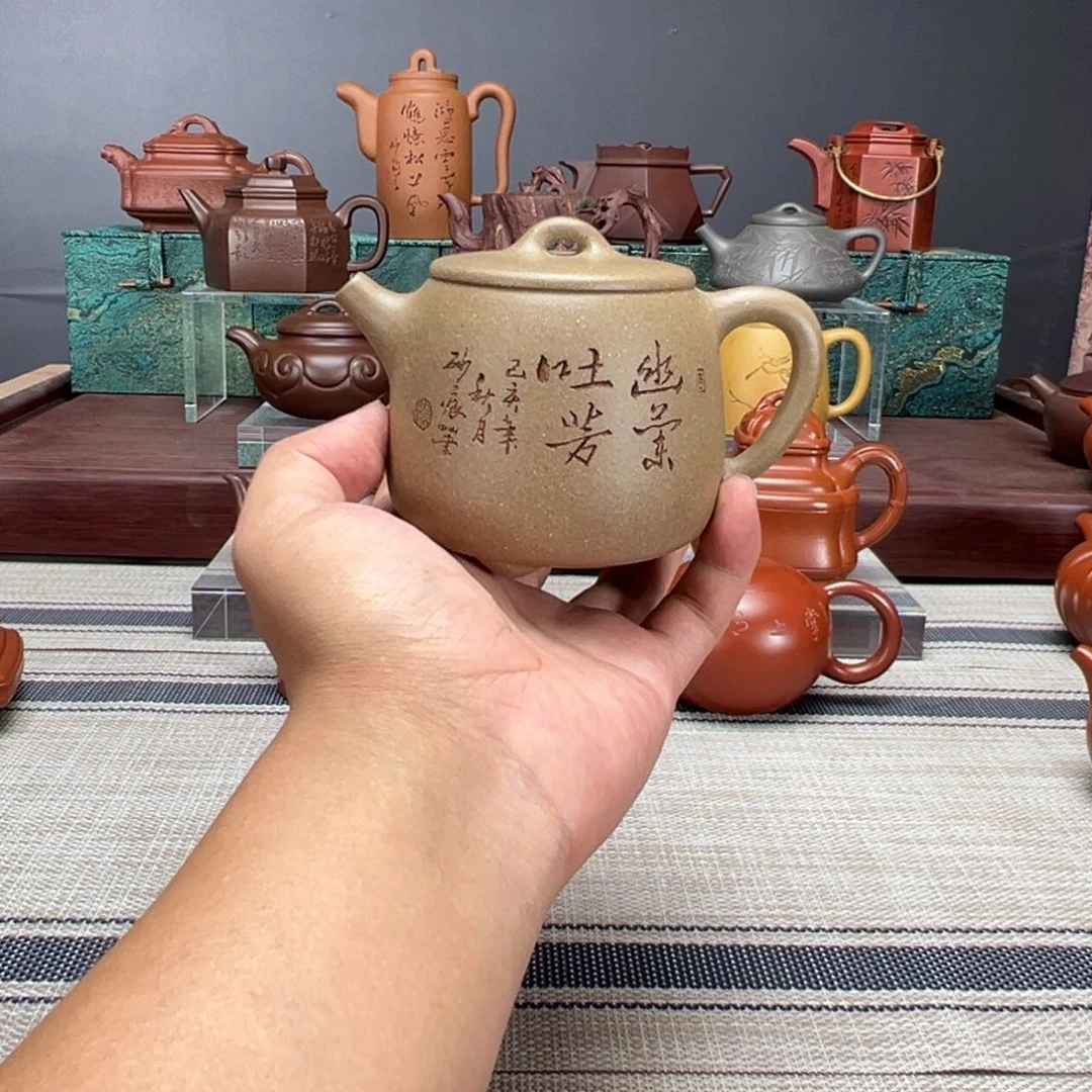 茶壶紫砂高石瓢20CC青段