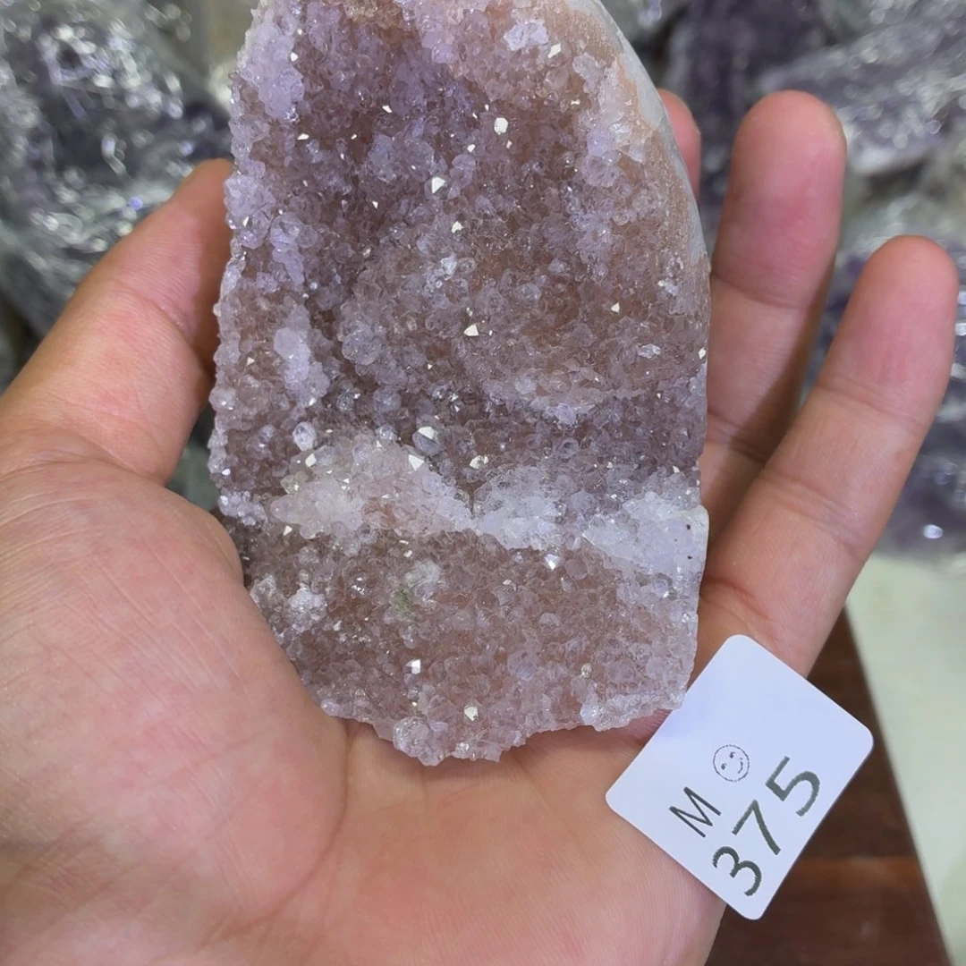 紫晶摆件未镶嵌水晶