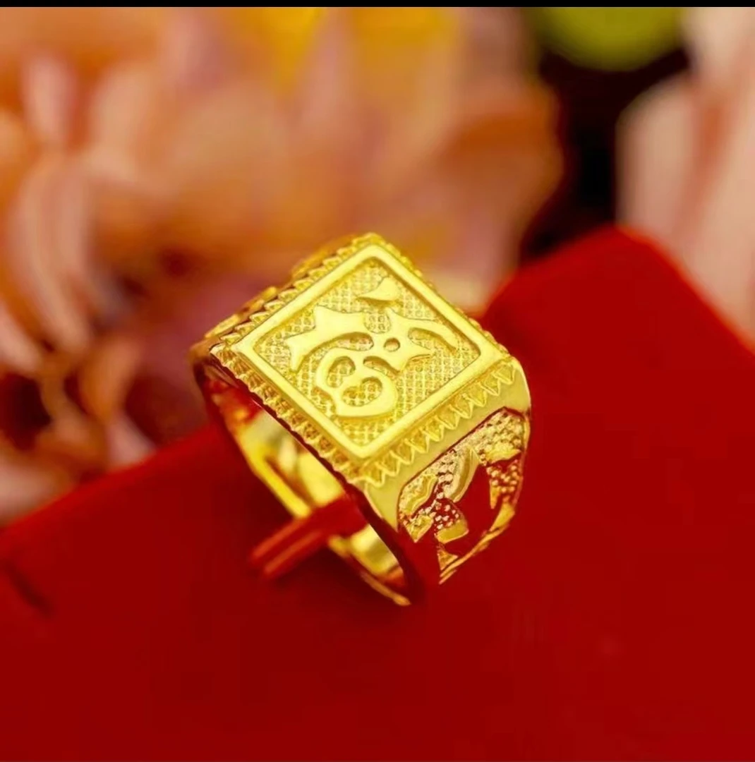 合金戒指 TYC珍藏版   男士可调节戒指男士小精工戒指