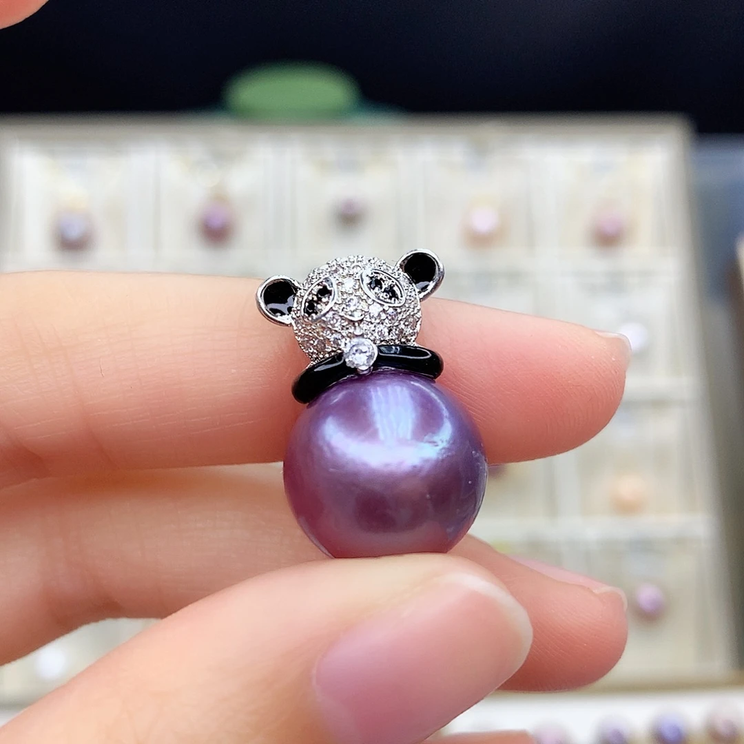 淡水珍珠颈饰合金