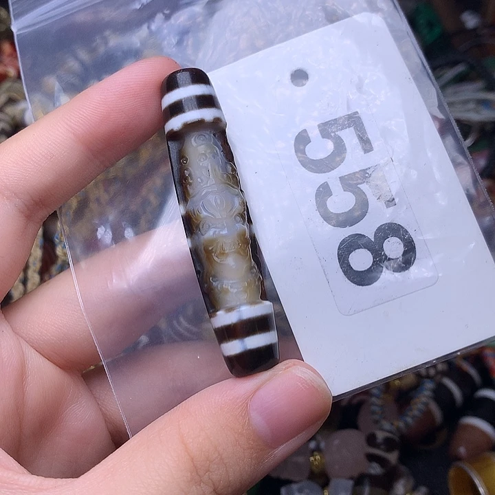 玛瑙/玉髓未镶嵌发一条