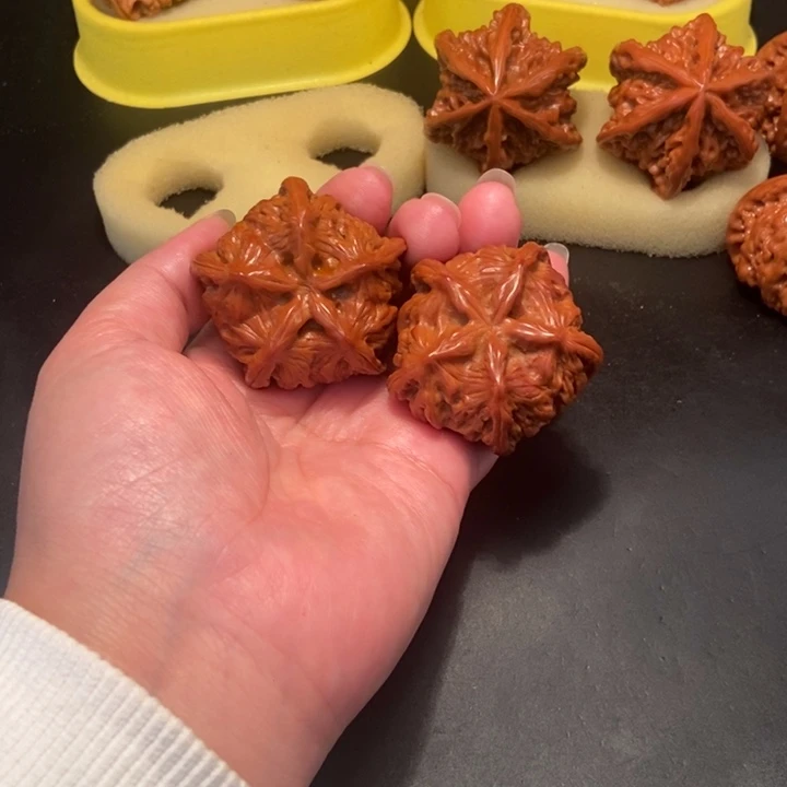 吊坠文玩核桃猎*工艺五棱