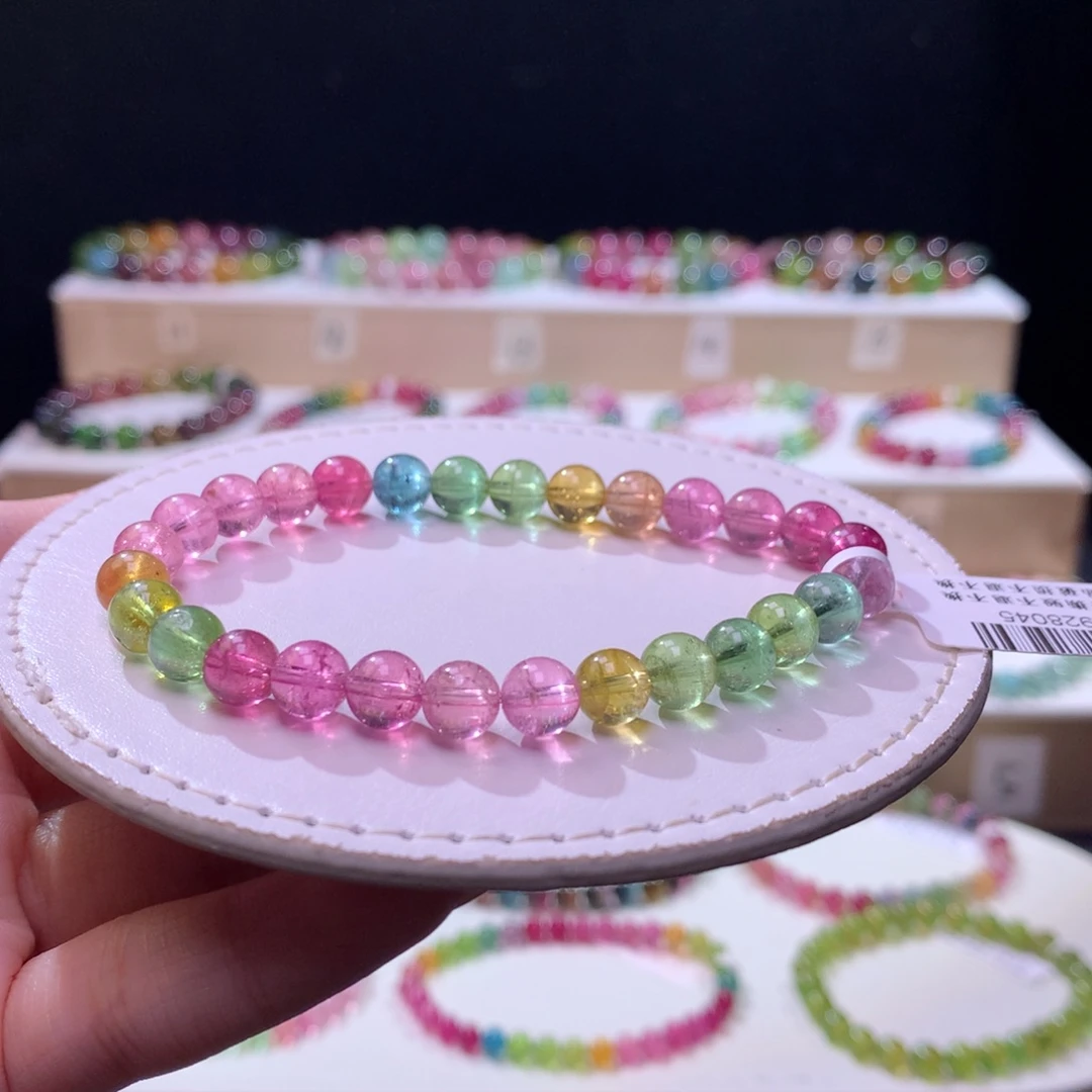 未镶嵌手链碧玺碧玺