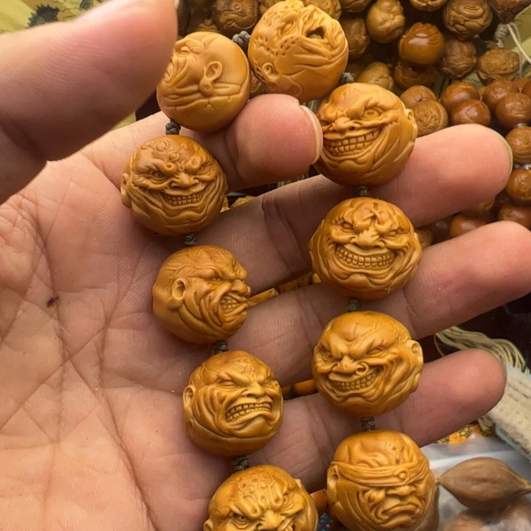 এ***࿐橄榄核吊坠2.2恶僧一套