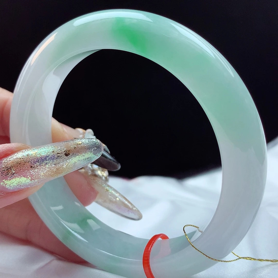 未镶嵌手镯翡翠55圈5003