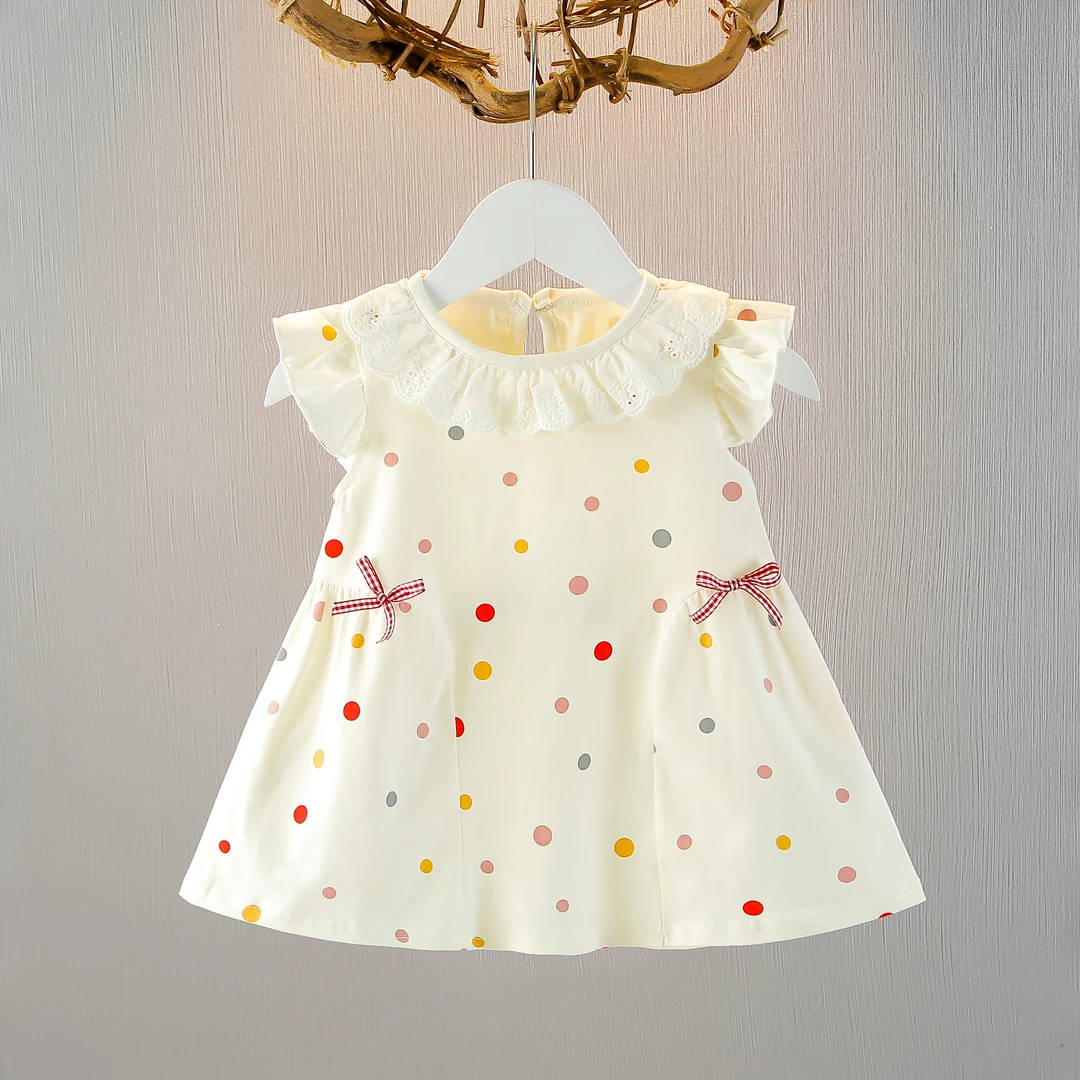 女宝宝夏装连衣裙女童夏季裙子婴幼儿洋气薄款1-2岁3童装 4小女孩