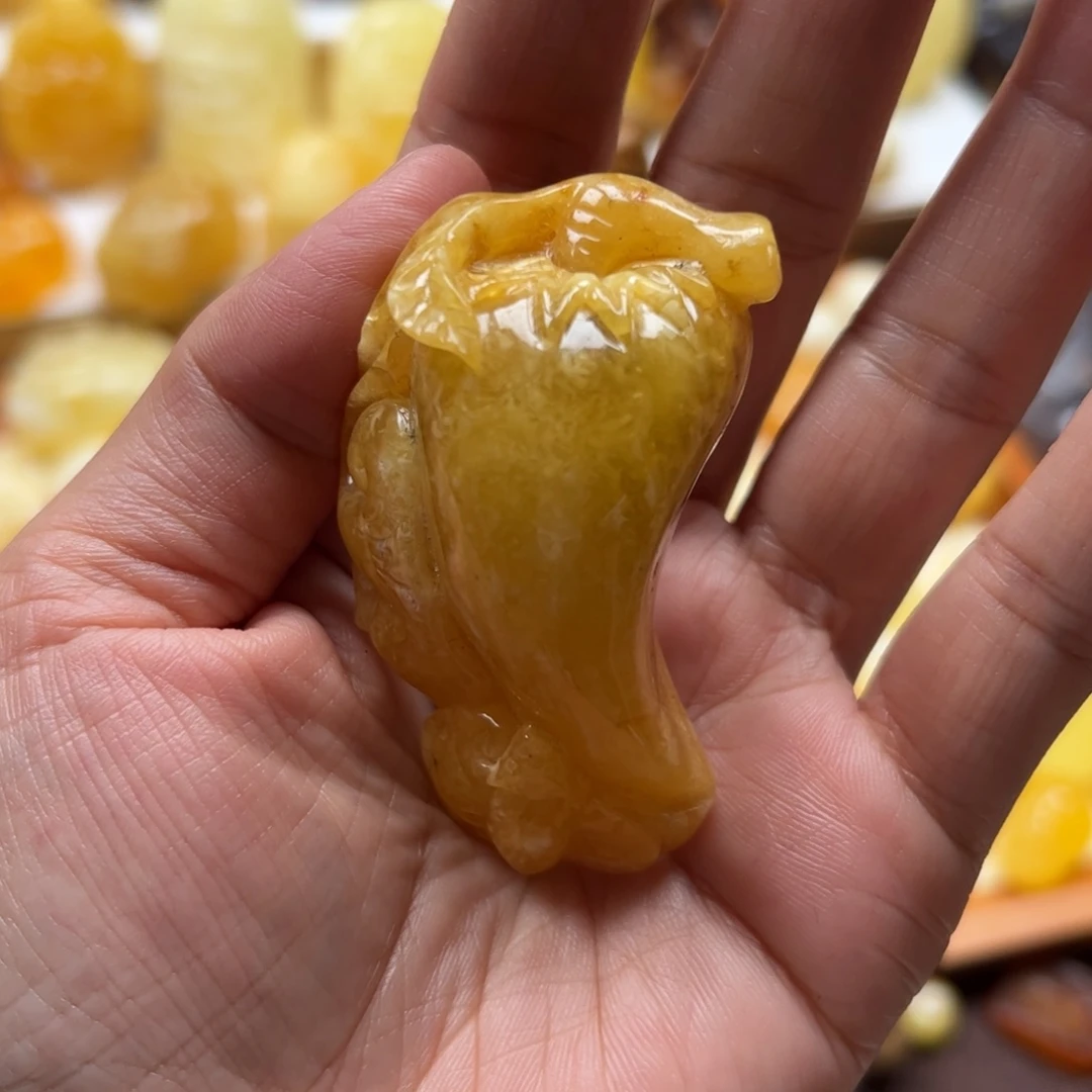 琥珀未镶嵌珠宝奇石