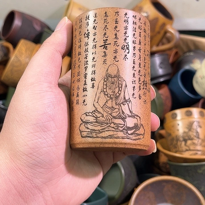 茶杯紫砂全手工紫砂主人杯