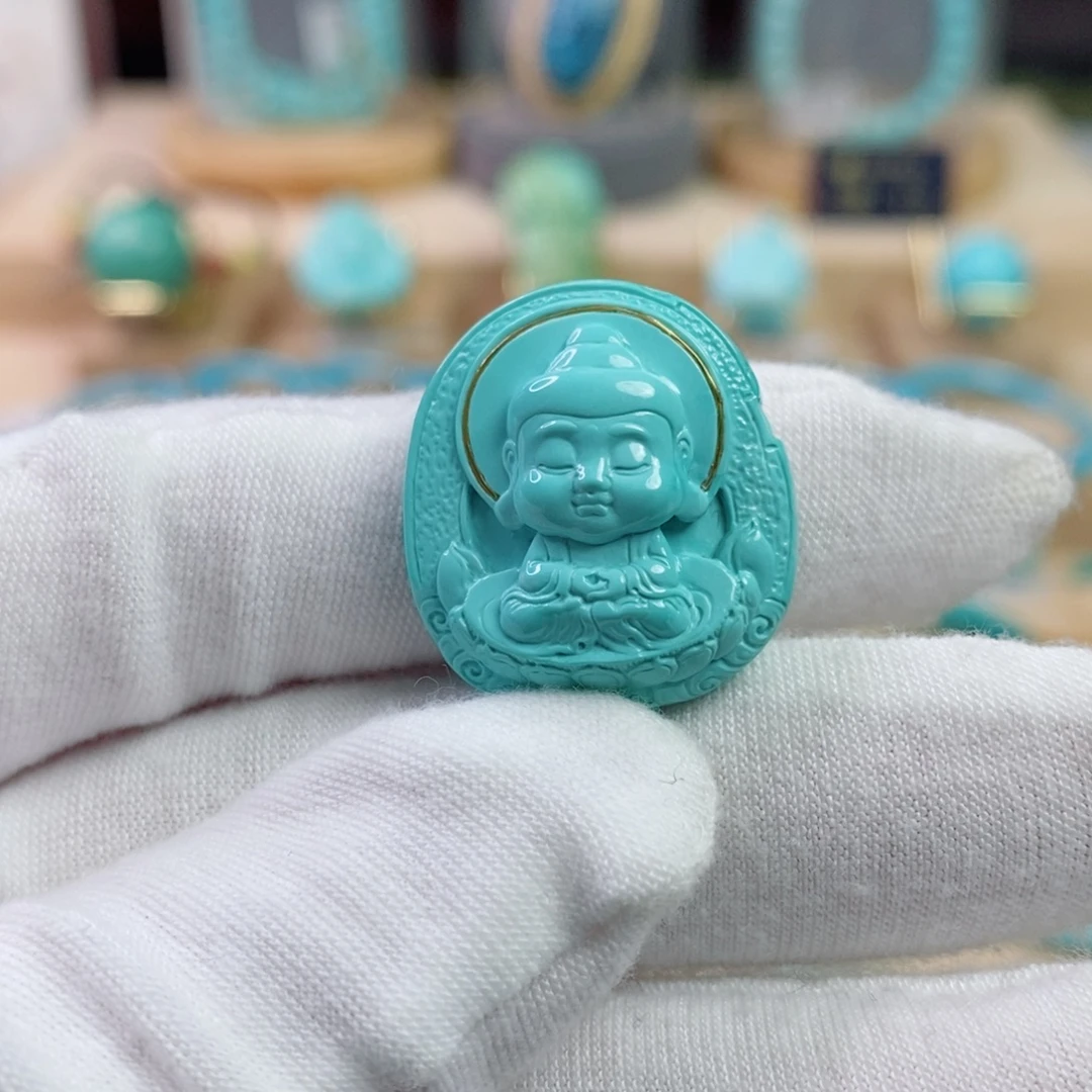 绿松石未镶嵌珠宝奇石