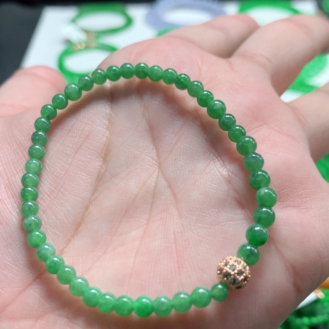 翡翠未镶嵌手链翡翠