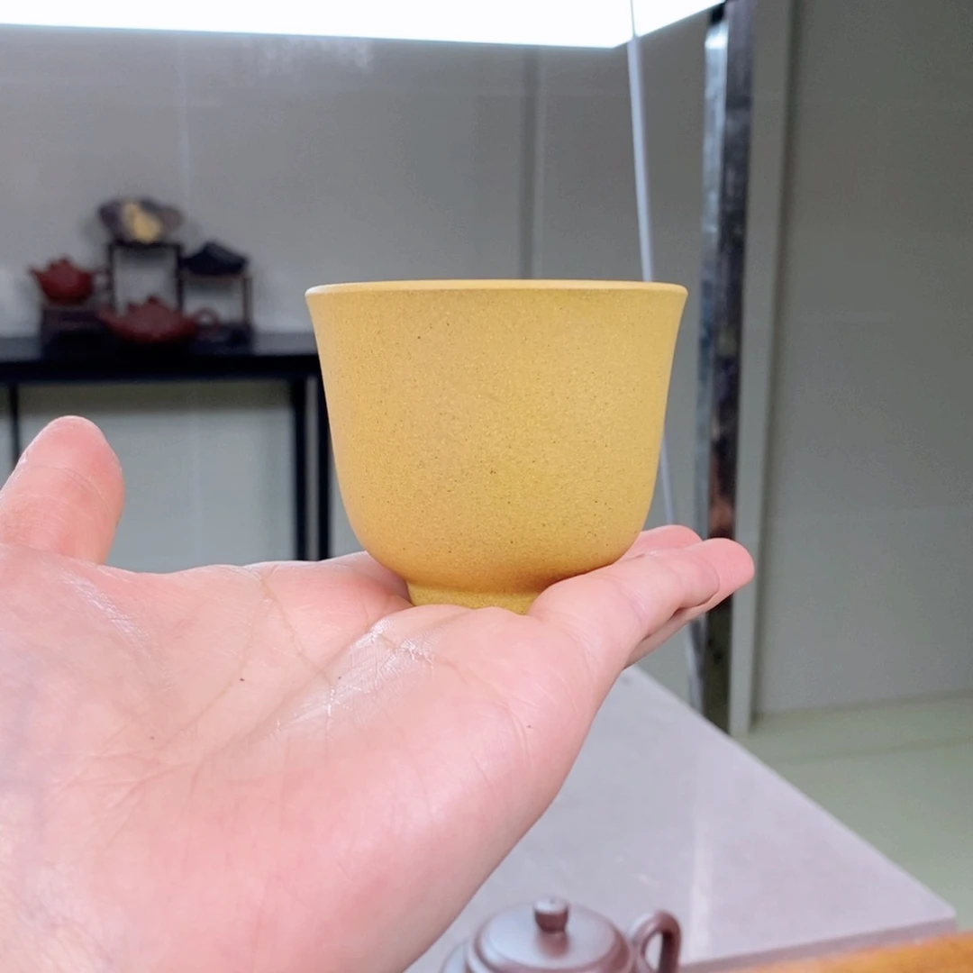 茶壶紫砂黄金段泥主人杯