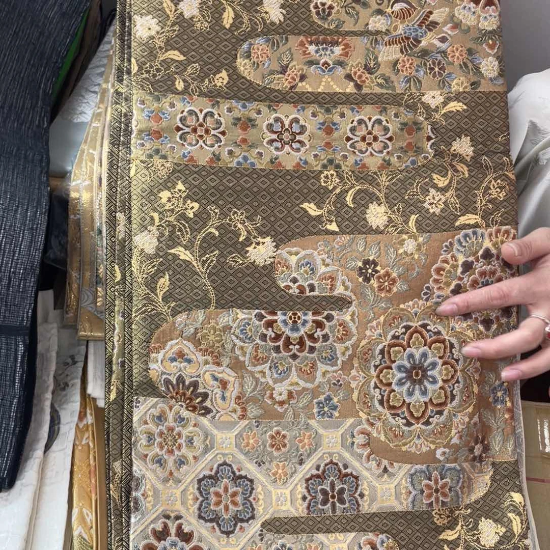 刺绣唐锦桑蚕丝正绢面料