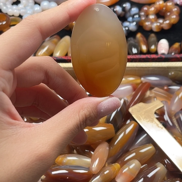 散珠玛瑙/玉髓天然