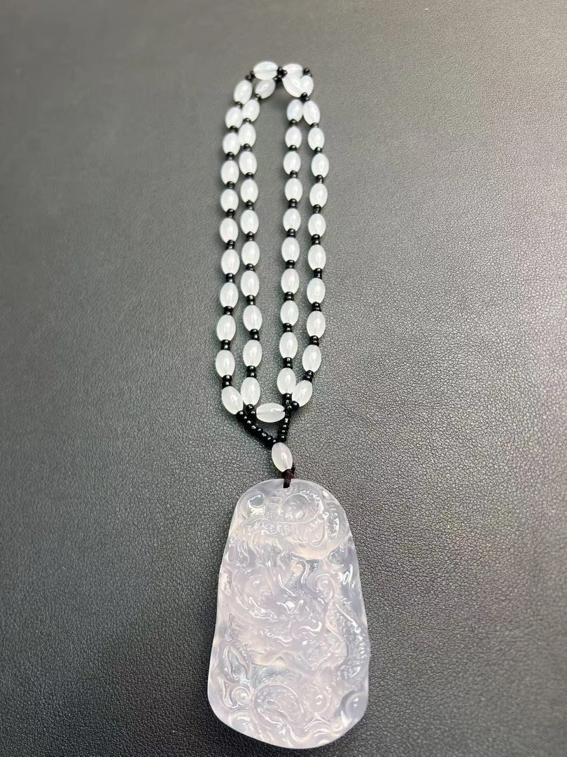 2024 -海云母龙牌吊坠 无礼盒