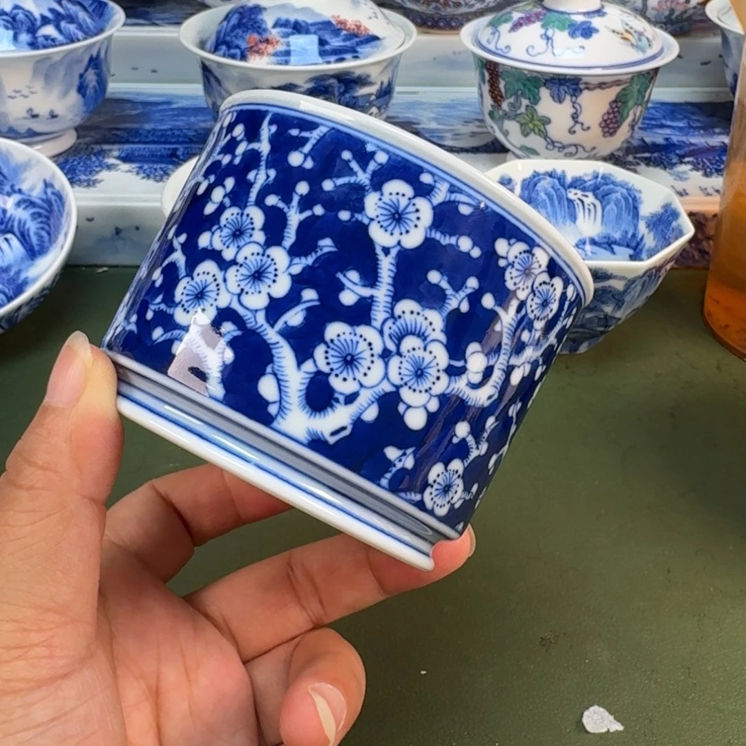 景德镇纯手绘茶具圆圆297