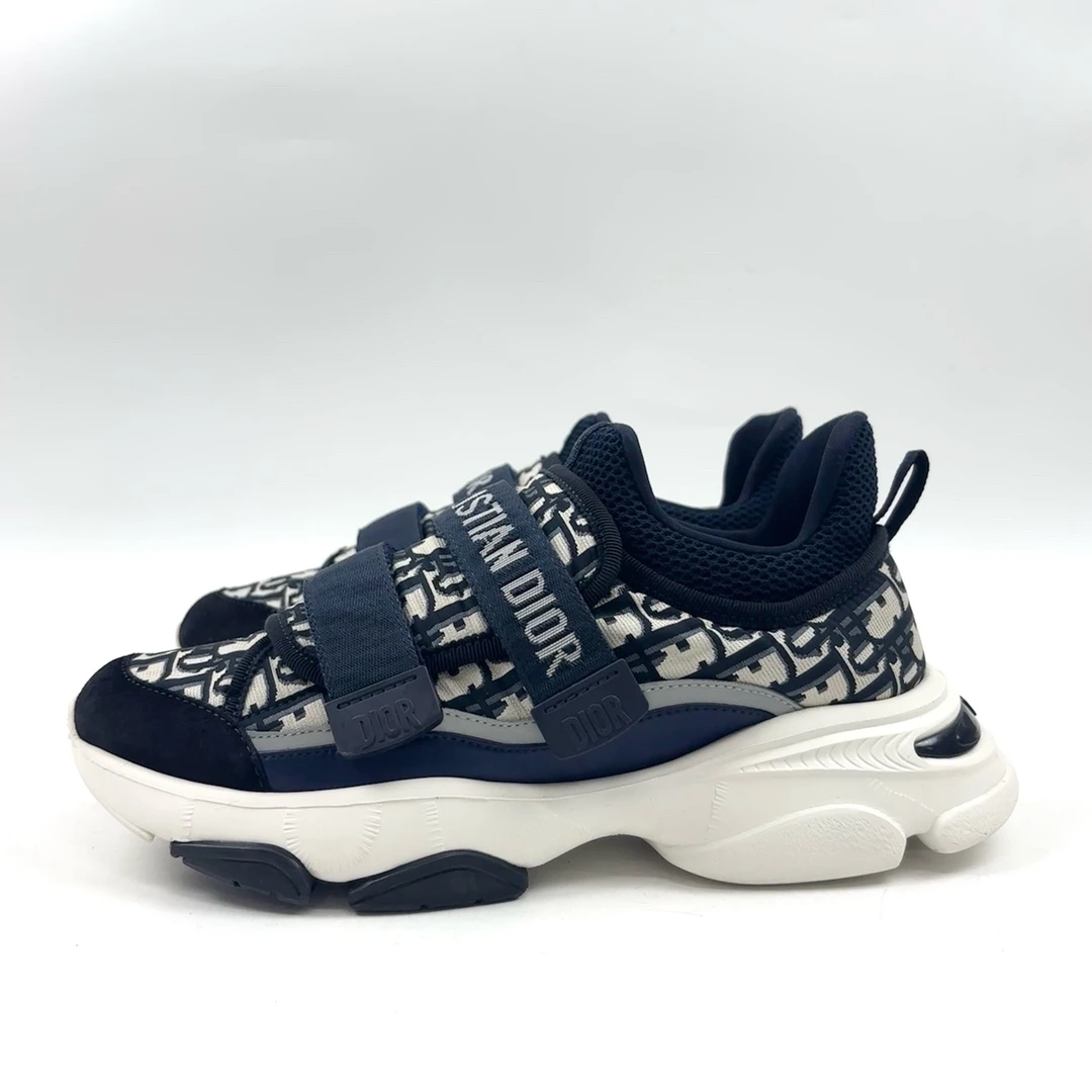 99新 DIOR/迪奥 38码 Dior迪奥 蓝色满印休闲鞋 99新 lm5164