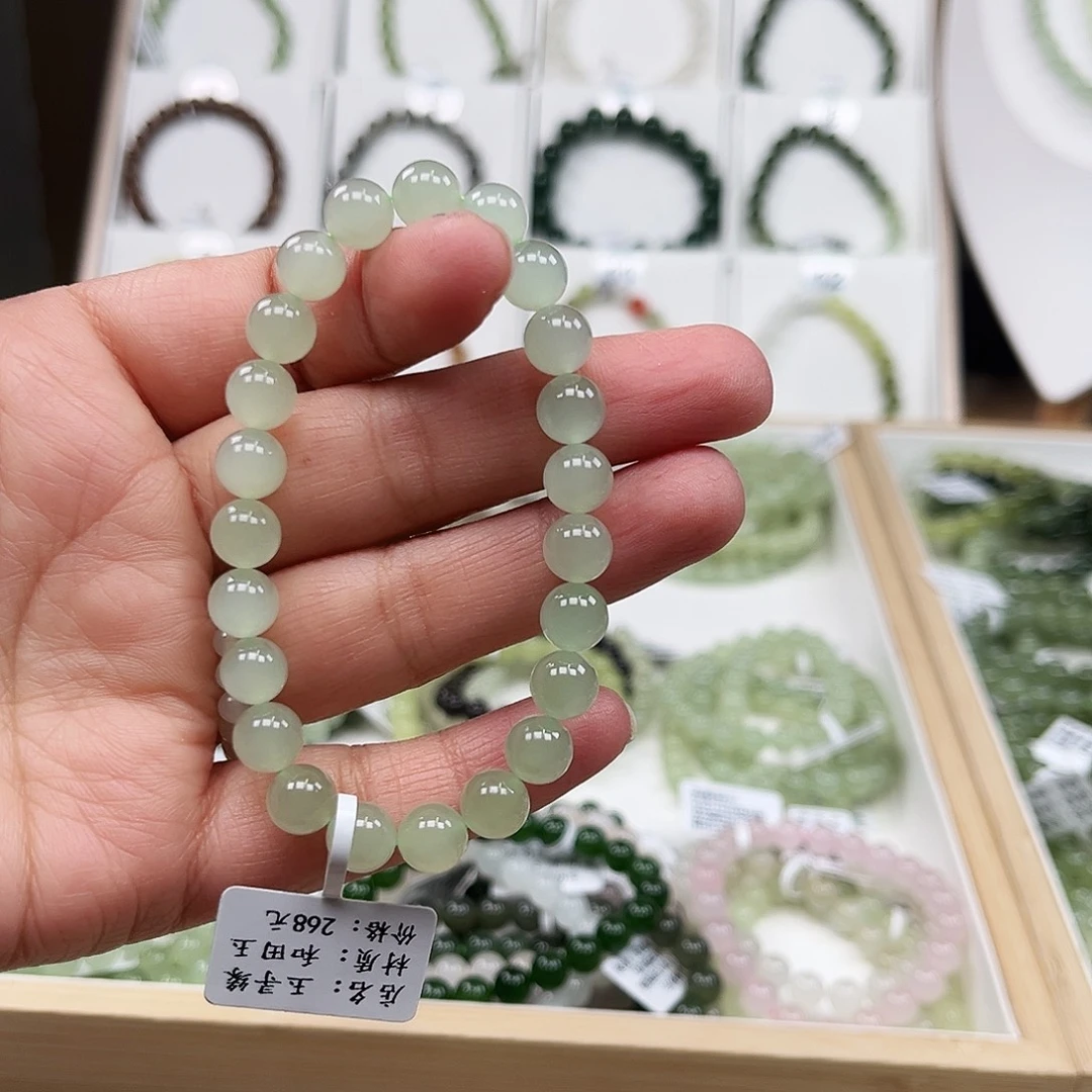 *****和田玉未镶嵌手链