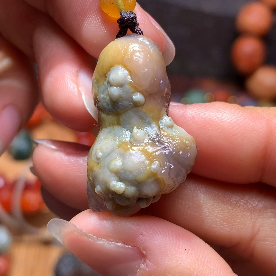 未镶嵌玛瑙/玉髓珠宝半成品