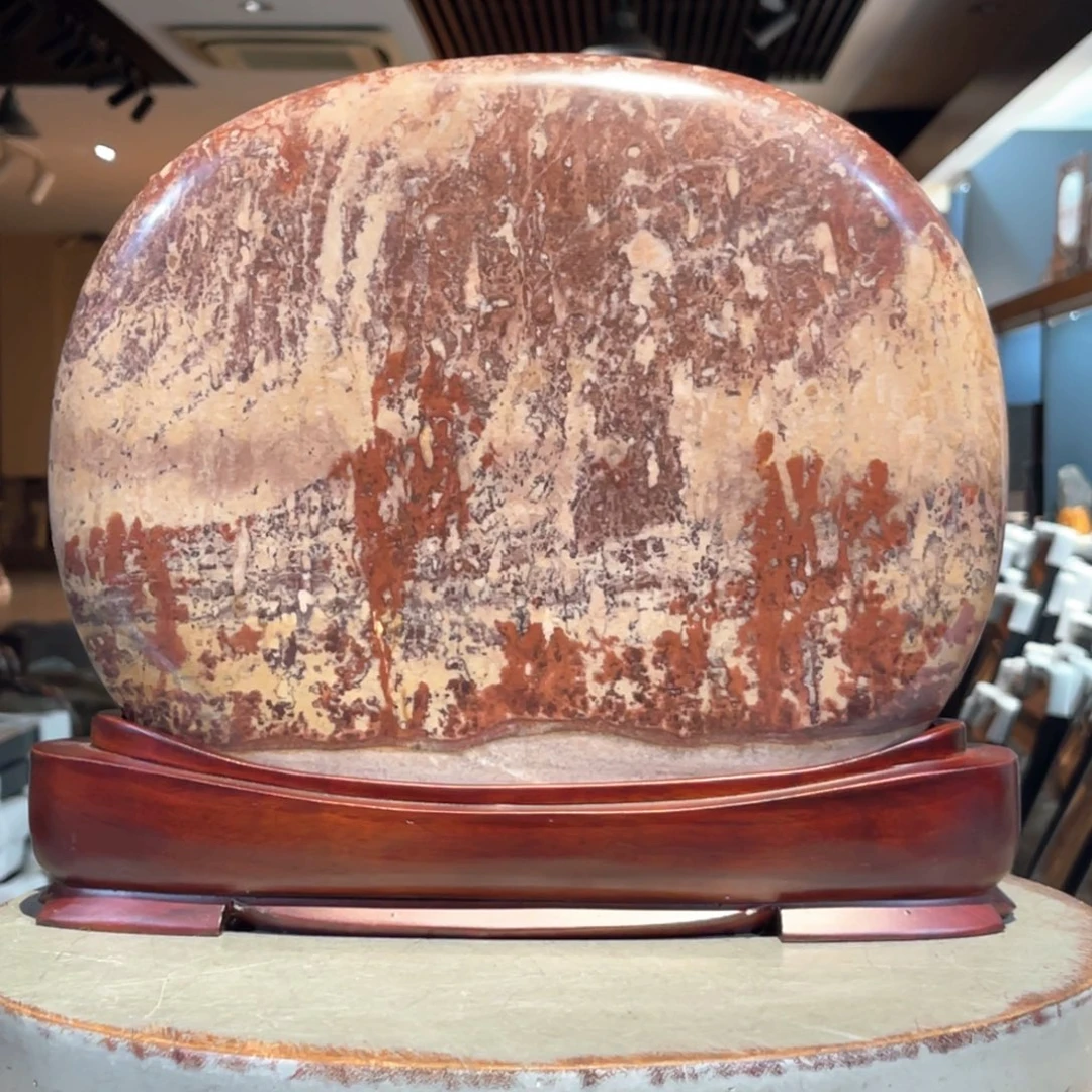 彩石30/28/3 三峡清江画面石