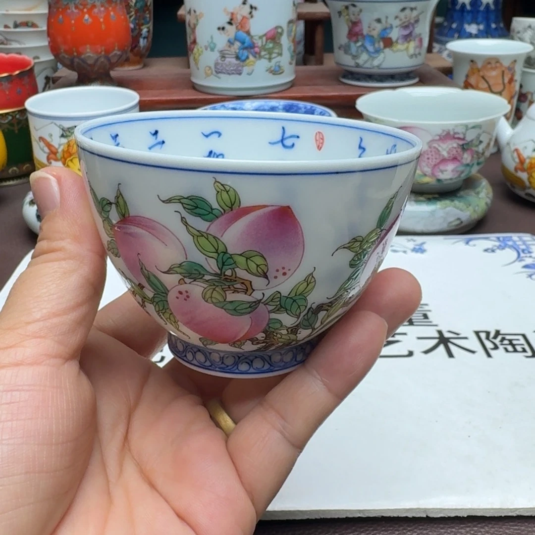 景德镇手工手绘展示