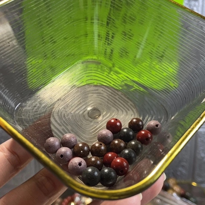 旋***转泥塑0.8混搭23颗穿