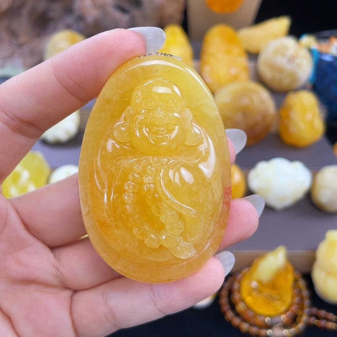琥珀未镶嵌珠宝奇石