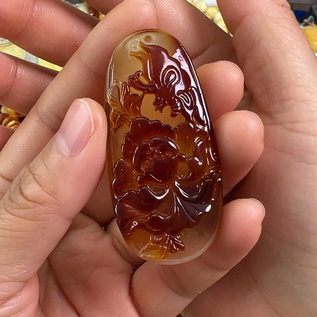 蜜蜡裸石未镶嵌蜜蜡