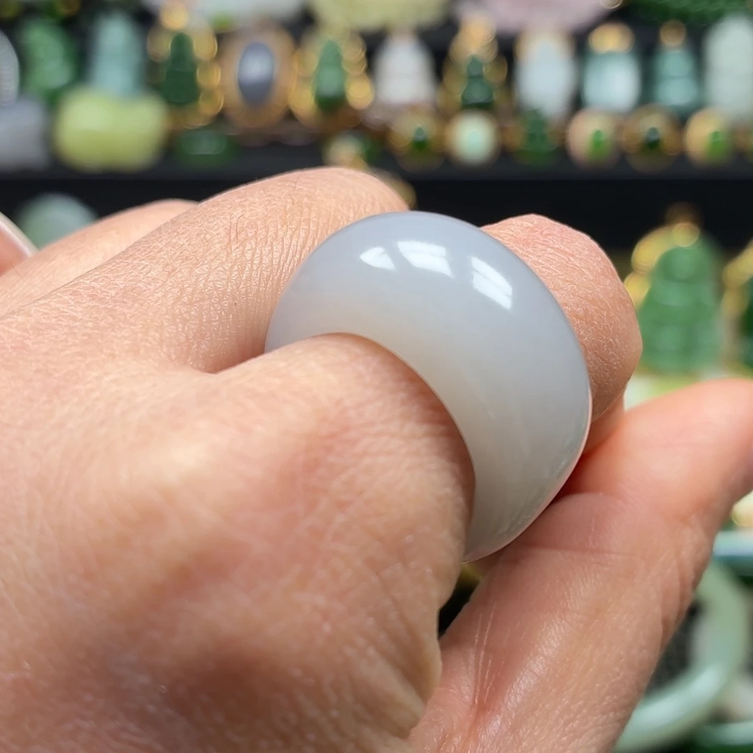 和田玉未镶嵌颈饰17.6精品