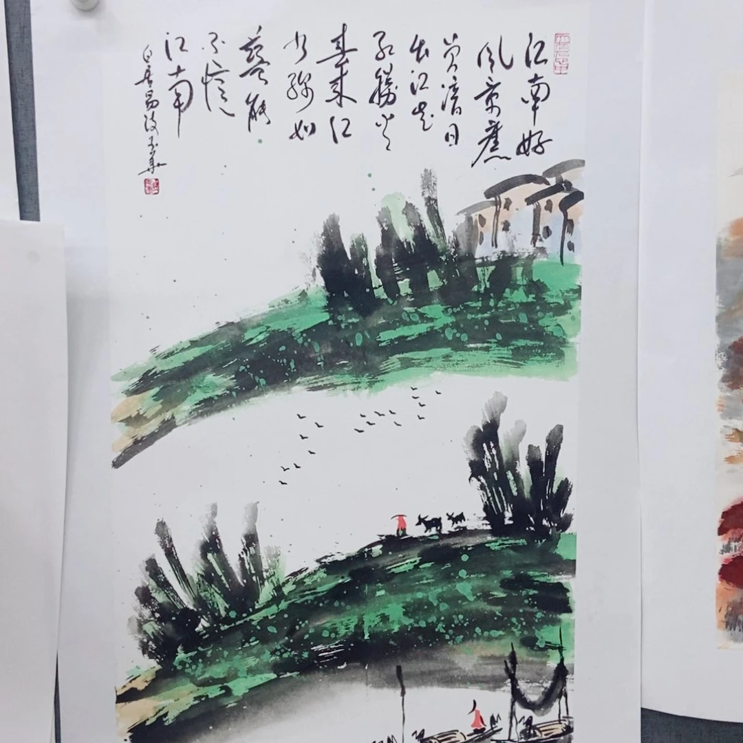 国画手写手绘国画作品17
