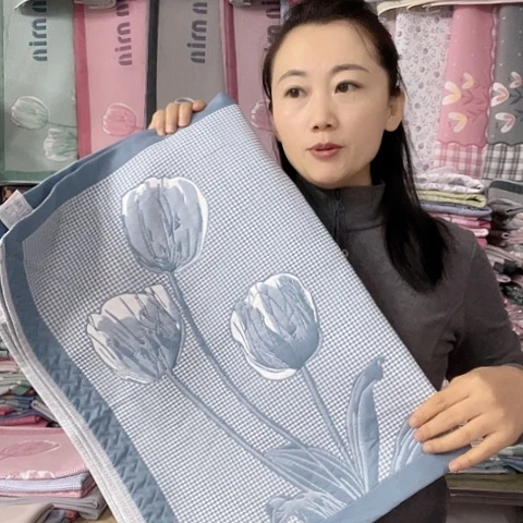 棉特价雾霾蓝郁金香