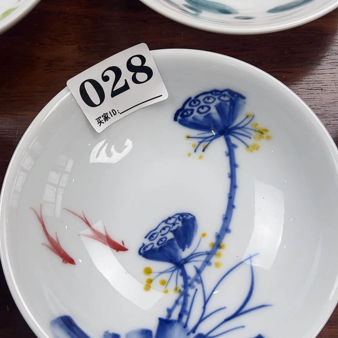 瓷片景德镇陶瓷手工手绘制作