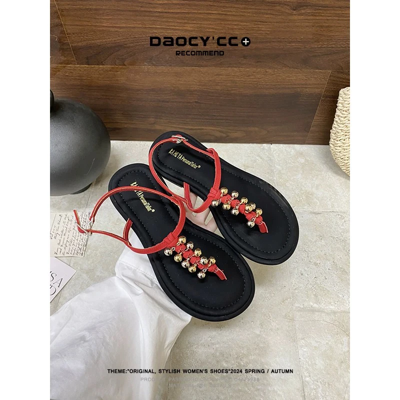 【丽姐推荐】a922，夹趾凉鞋168-7390