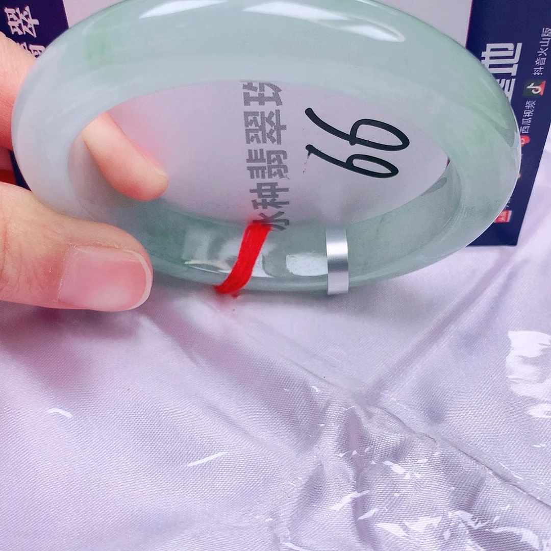 翡翠未镶嵌手镯缅甸天然a货翡翠手镯