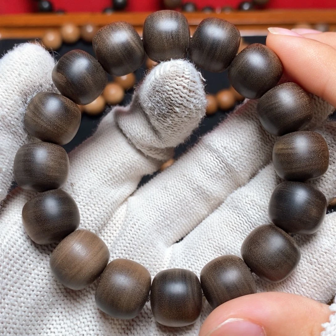 檀香木其他13*14横纹老山檀香 阴沉料