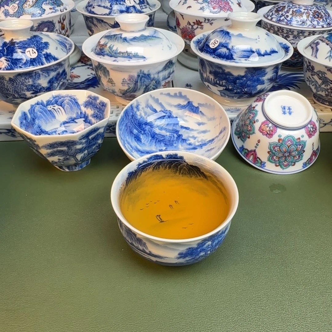 纯手工纯手绘茶具45
