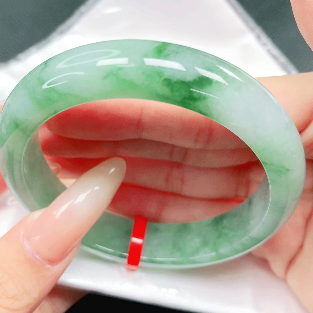 翡翠未镶嵌手镯56