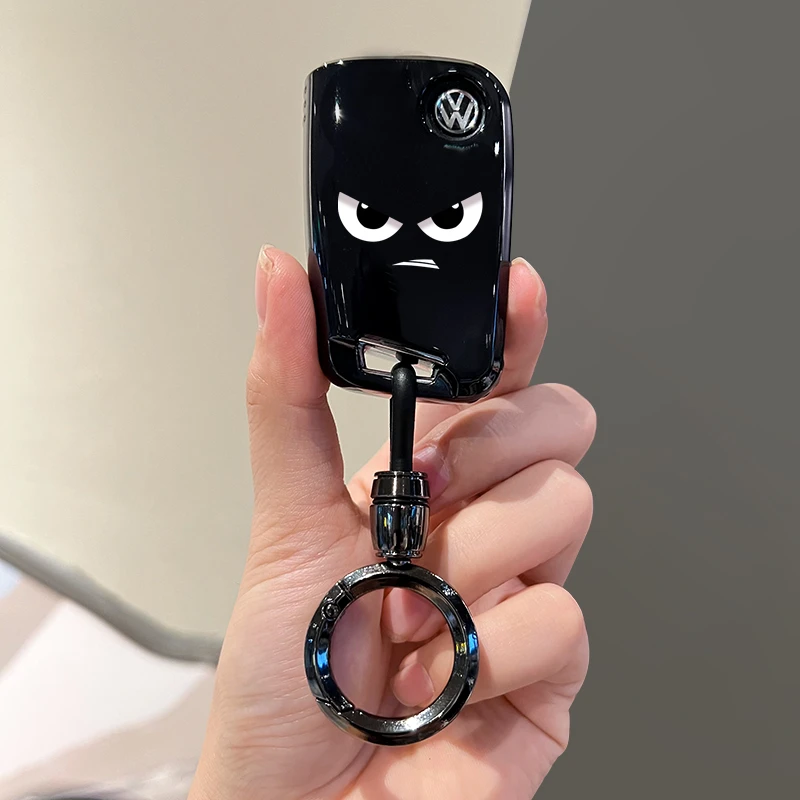 大众途岳钥匙套速腾宝来新款探岳polo朗逸途观L汽车探歌男女壳扣