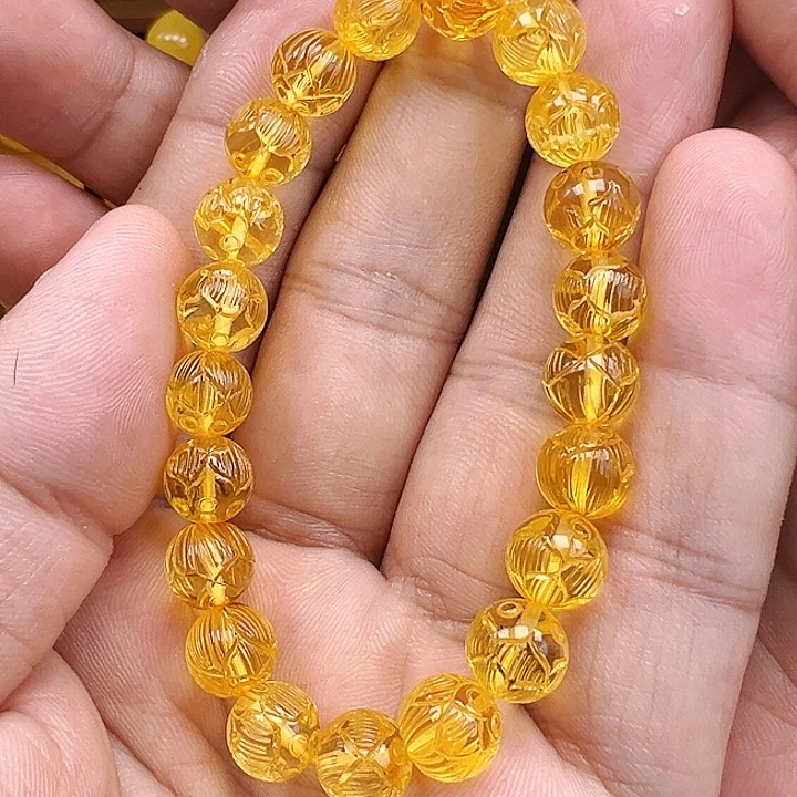 蜜蜡未镶嵌珠宝奇石单圈，8+mm
