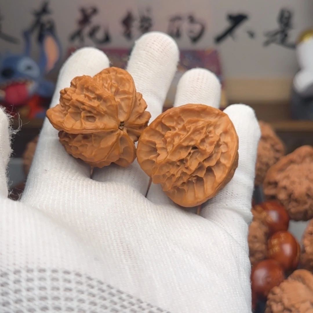 如***形吊坠文玩核桃秦闷奔