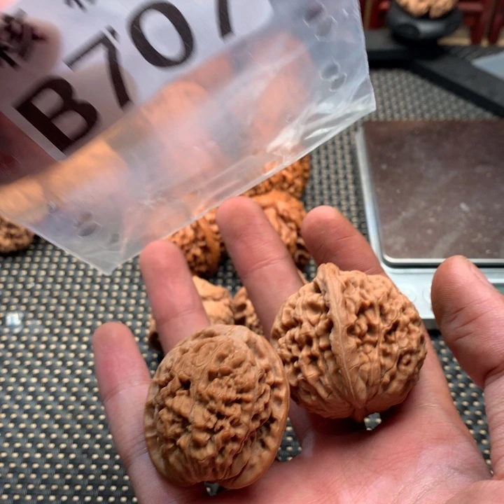 吊坠文玩核桃莲花
