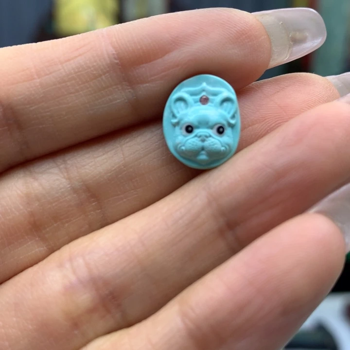 绿松石未镶嵌配饰