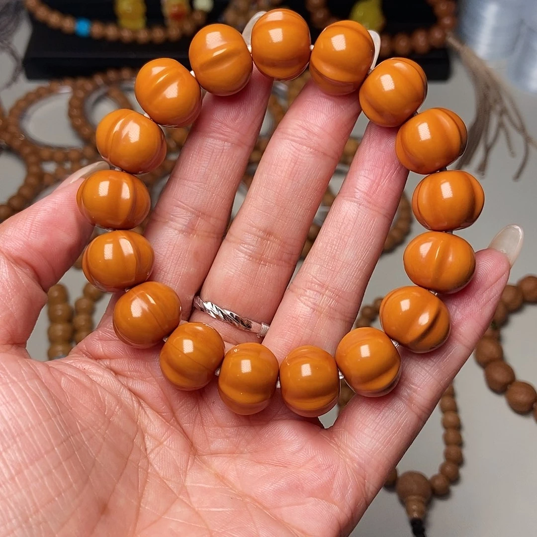 猴头核桃手串全品猴头鲨鱼鳍尺寸16左右