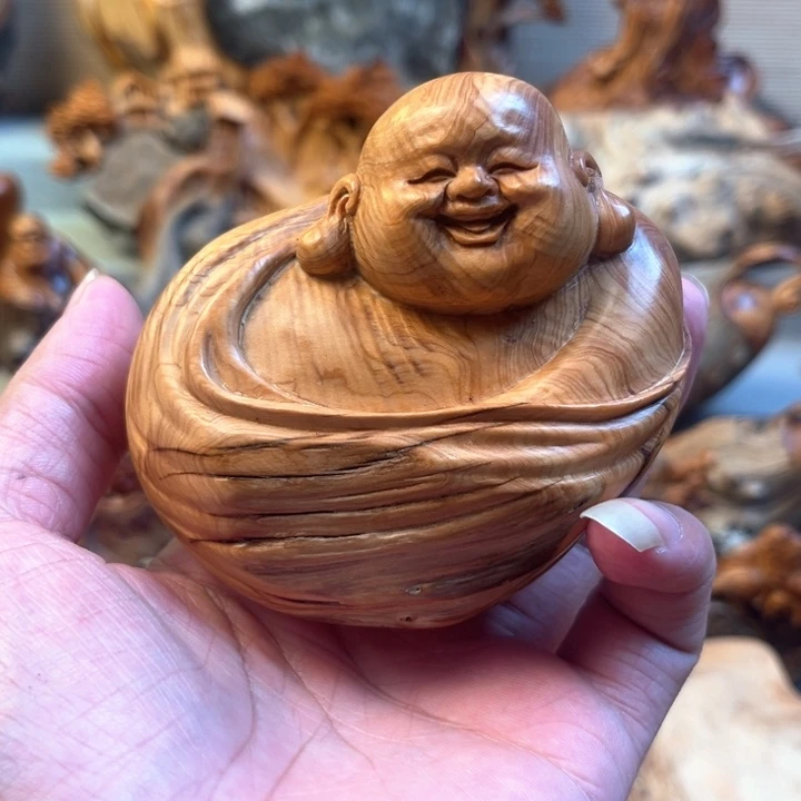 柏木太行崖柏手工雕刻