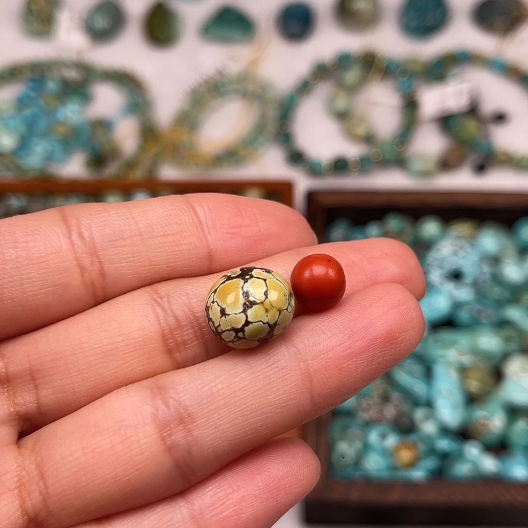 南红玛瑙未镶嵌颈饰